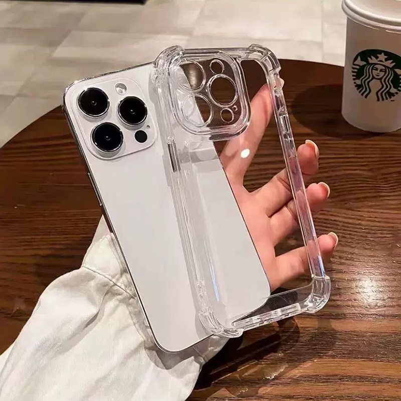 アクリル四隅エアバッグ 17 スペースシェル Apple 16 携帯電話ケース iPhone14pro 落下防止 15plus に適しています|undefined