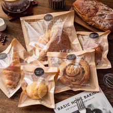 欧包面包包装袋贝果切片吐司司康饼干麻薯小冰面包透明烘焙打包袋