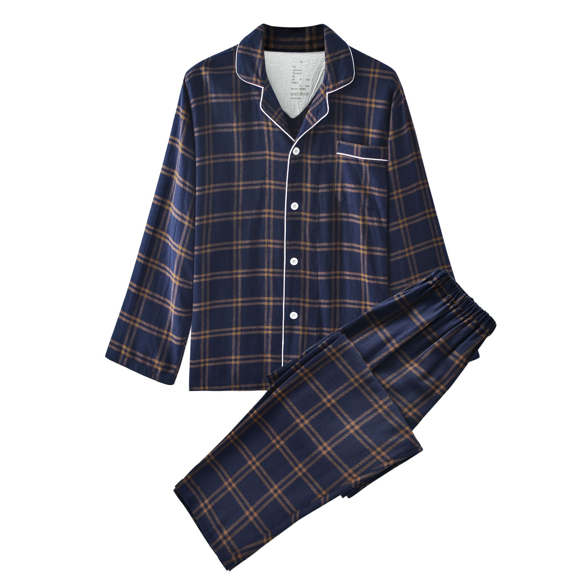 Men's scottish grid/flannel