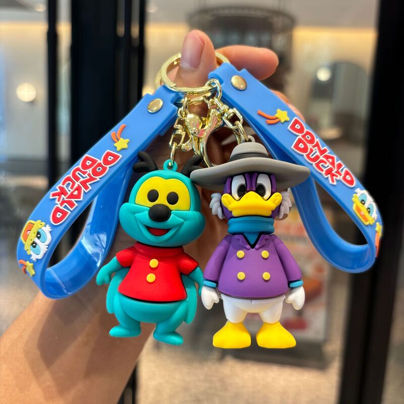 Cartoon Donald Duck Keychain Daisy Cute Doll Pendant Car Accessories Catch Baby Machine Small Gift Wholesale Cartoon Donald Duck Keychain Daisy Cute Doll Pendant Car Accessories Catch Baby Machine Small Gift Wholesale