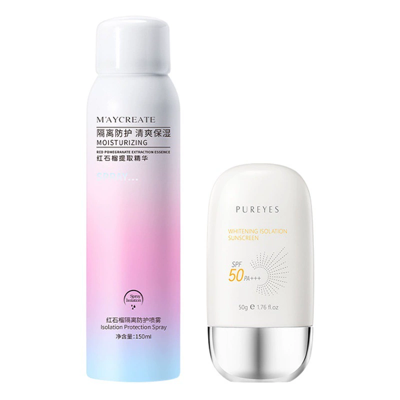 Бодибилдинг Chuangyan Красный Гранат Изоляционный Спрей Солнцезащитный Крем Комбинация Тон Встряхивания Быстрая Рука Живая Косметика Косметические Взрывы