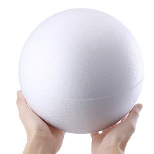 Foam Ball Solid Handmade Diy10Cm Styrofoam Round Small Particle Filling Hemisphere Cake Decoration