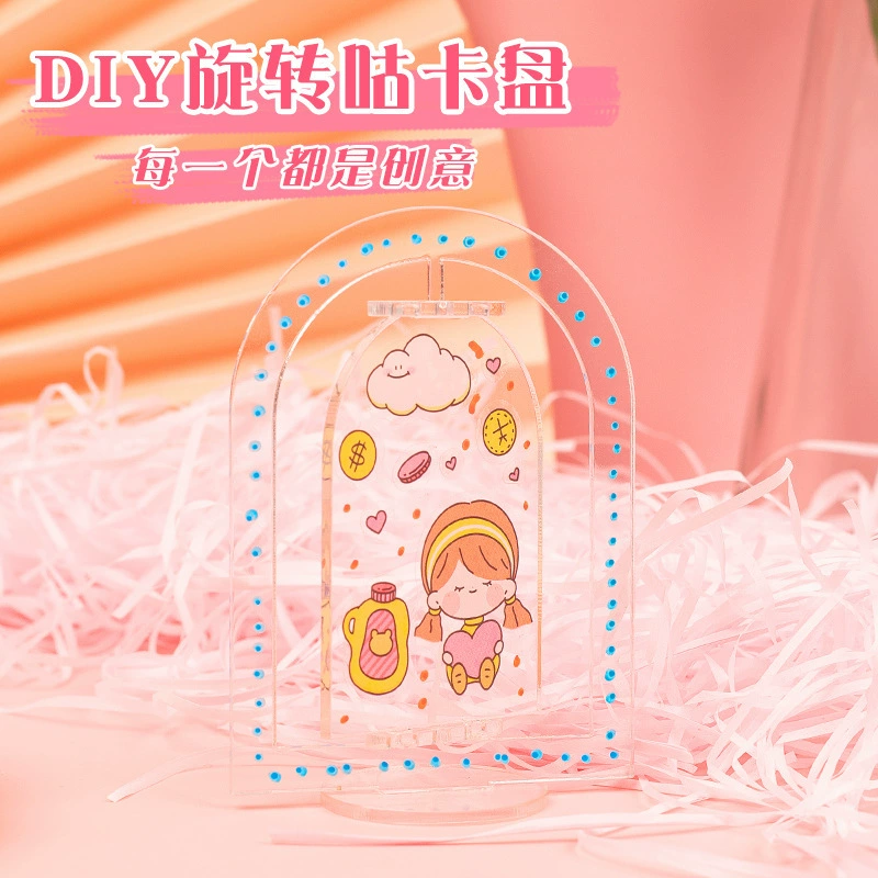 Creative card holder, acrylic set, sticker, DIY, scheduler