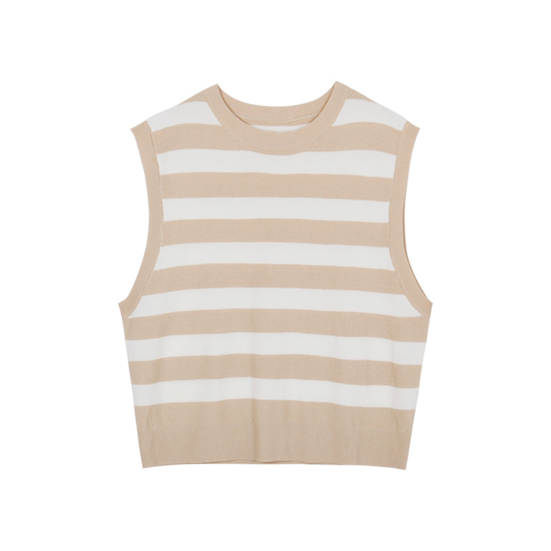 Gilet femme en Laine de soie glacée - Ref 3434812 Image 5