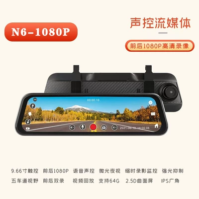 Camera Full-Screen Streaming Dash – Driving recorder