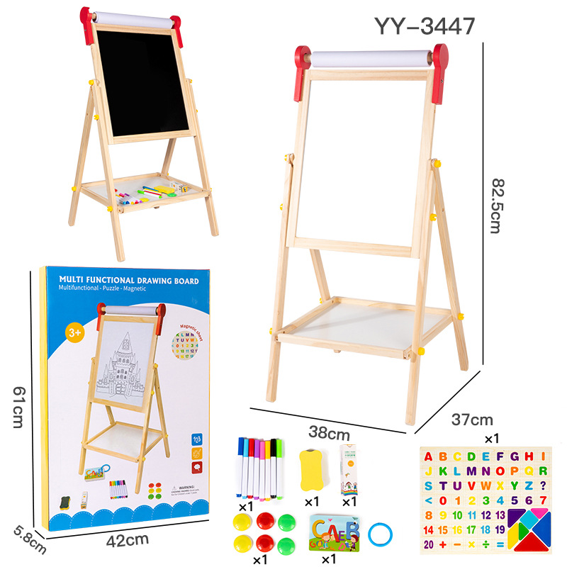 Tablero de dibujo vertical multifuncional OK