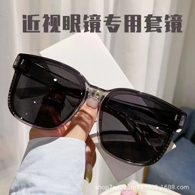Style 02-transparent bright gray frame