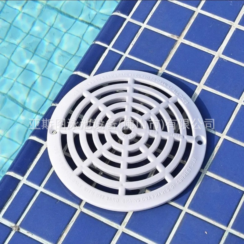 Swimming Pool Accessories Round Main Drain for Swimming Pool, Pool Drainage, Pool 1030 Round Cover Drain