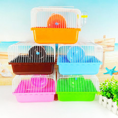 Manufacturer sells hamster cage supplies, complete set of nests, double-layer cages, large villas, small castles and small fields