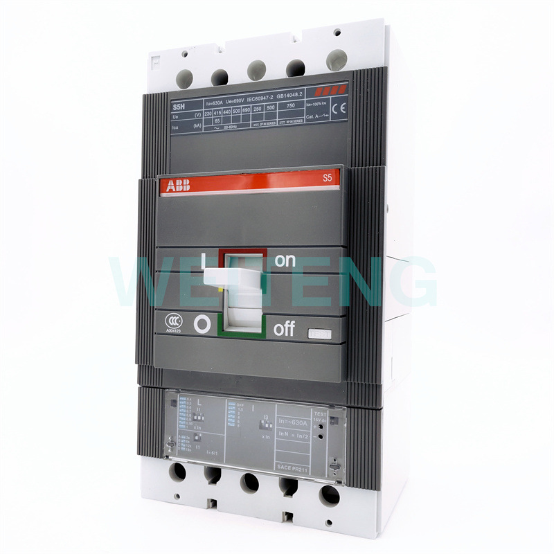 ABB S5H630 S5N630 PR211-LI R630 3P 塑壳断路器 1SDA014900R1
