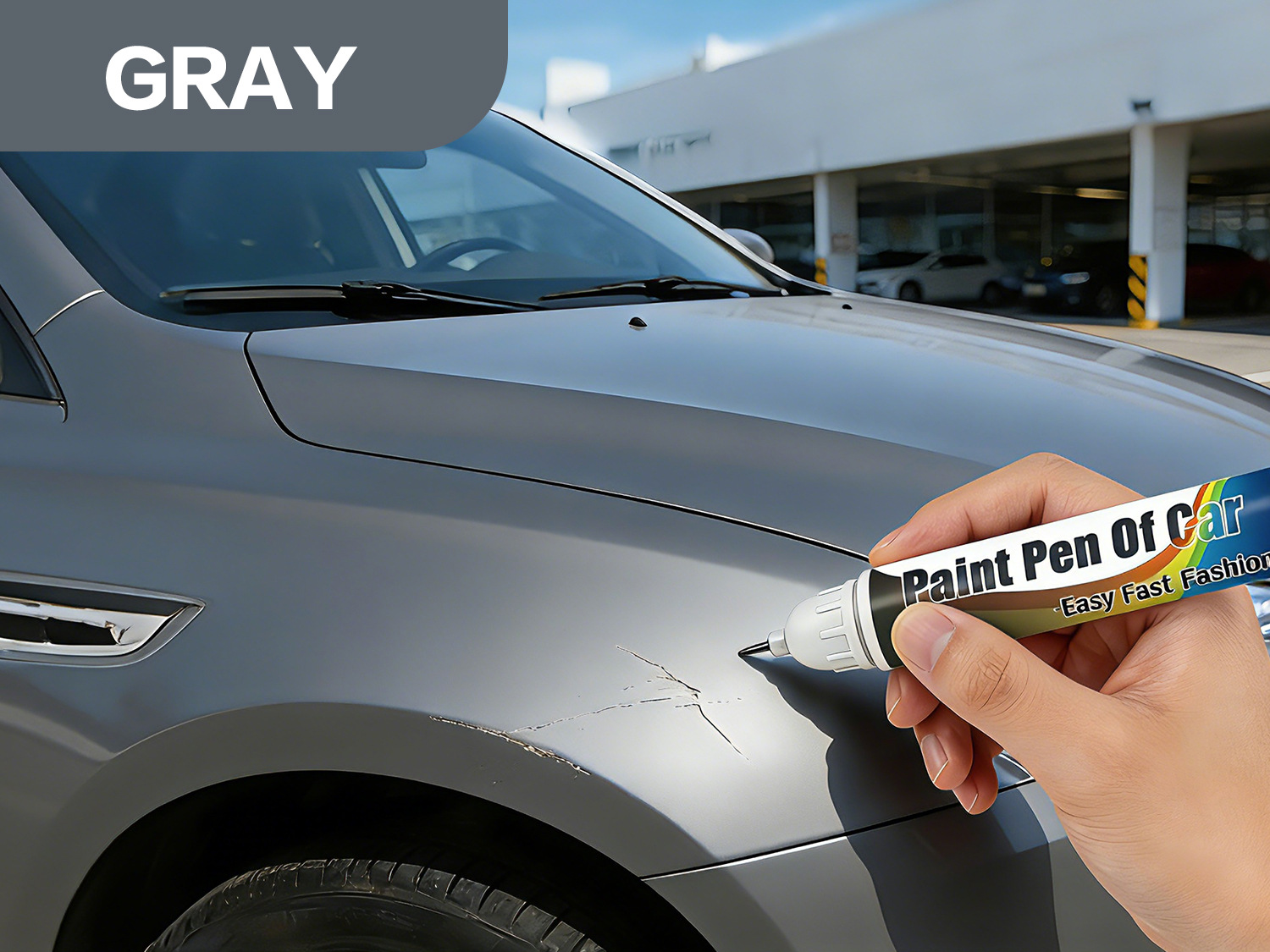 Factory Direct Sale Car Paint Repair Pen Pearl White Black Silver Car Paint Scratch Universal Scratch Repair Tool Cross-Border