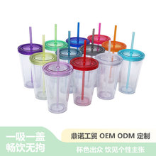 ����ֱ��16OZ˫�����ϱ� ͸���ʸ��������ܱ� ������ƷС��ˮ��