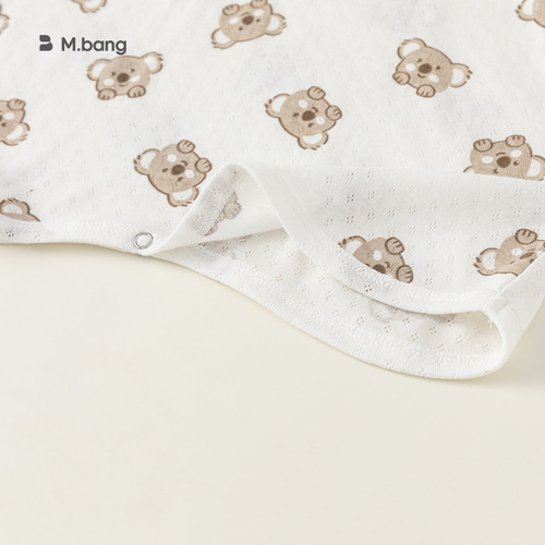 Bangxuan Newborn Baby Summer Thin-Style Onesie, Baby Romper with Butterfly Design, Outfit for Kids, and Monk-Style Garment