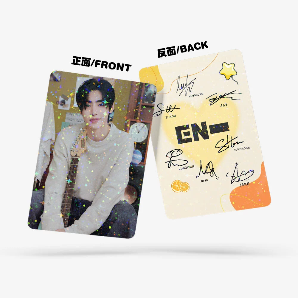 Поп selling 45 Е группы звёздных лазерных открыток KPOP звезда периферийная LOMO маленькие открытки