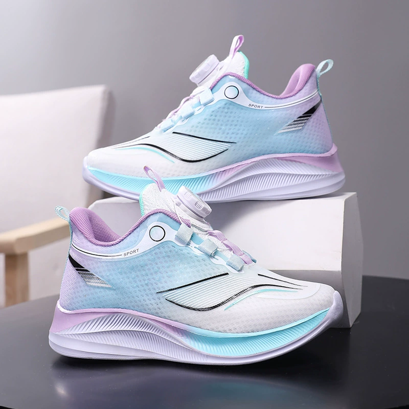 Очень легкие спортивные кроссовки, амортизирующая детская дышащая обувь, для среднего школьного возраста