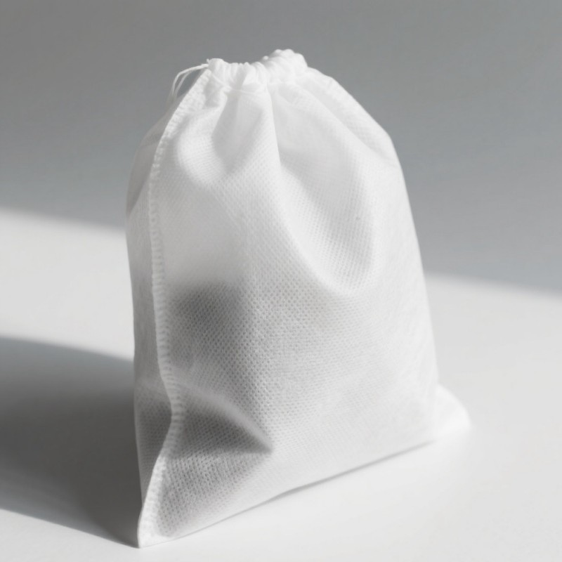 跨境100片茶包袋玉米纤维抽绳食品级泡茶袋可降解一次性过滤袋