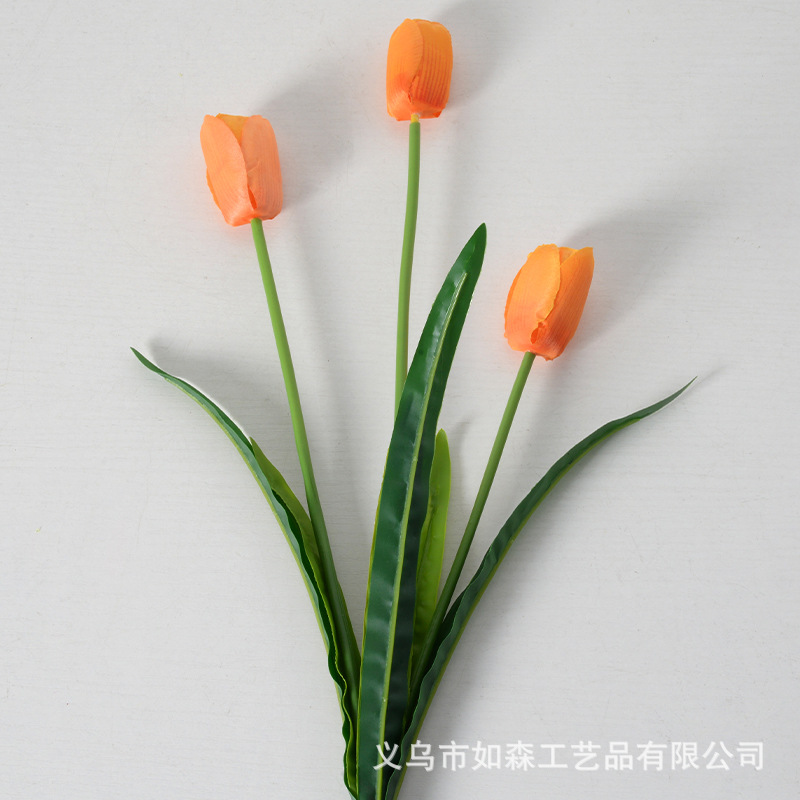 Flor artificial naranja flor artificial Rosa flor artificial boda Salón de la boda decoración del hogar flor artificial al por mayor