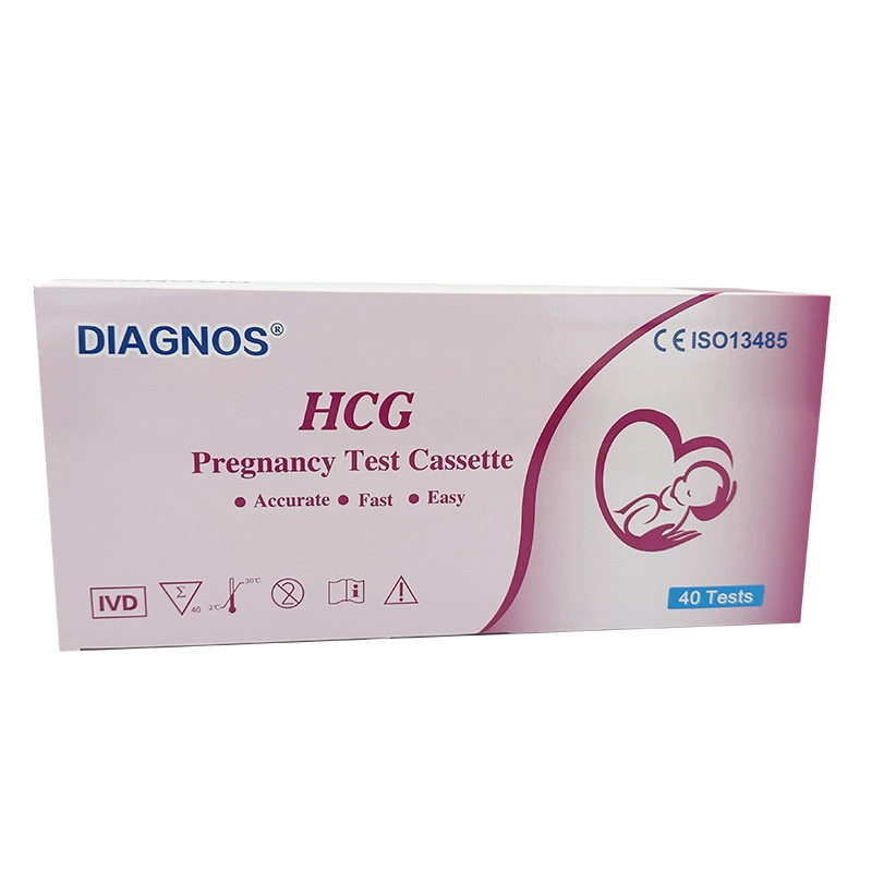 Завод экспортирует упакованные тест-карточки для определения беременности, тест-полоски для определения беременности, тест-карточки на ХГЧ, тест-полоски для раннего определения беременности.