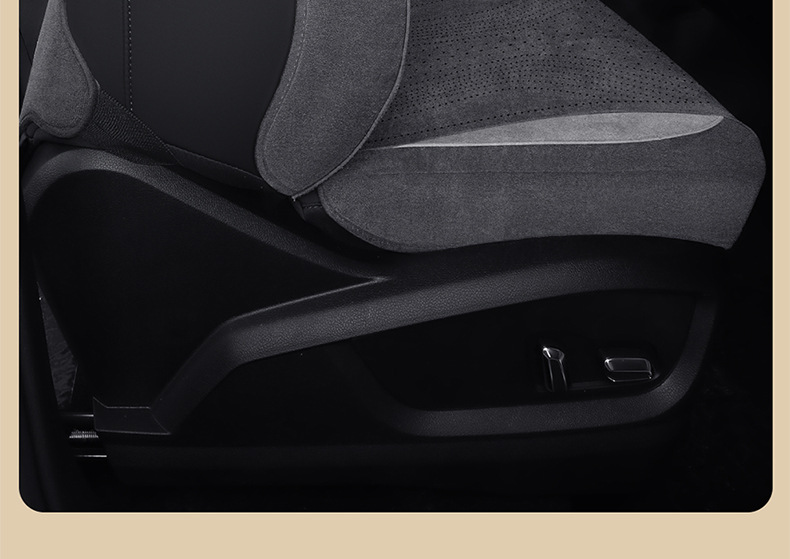 Chery Tiggo 8 Plus Special Car Seat Cover, Suede Leather Car Seat Cushion, Full-Cover Seat Cushion, Five-Seven Seat Cover