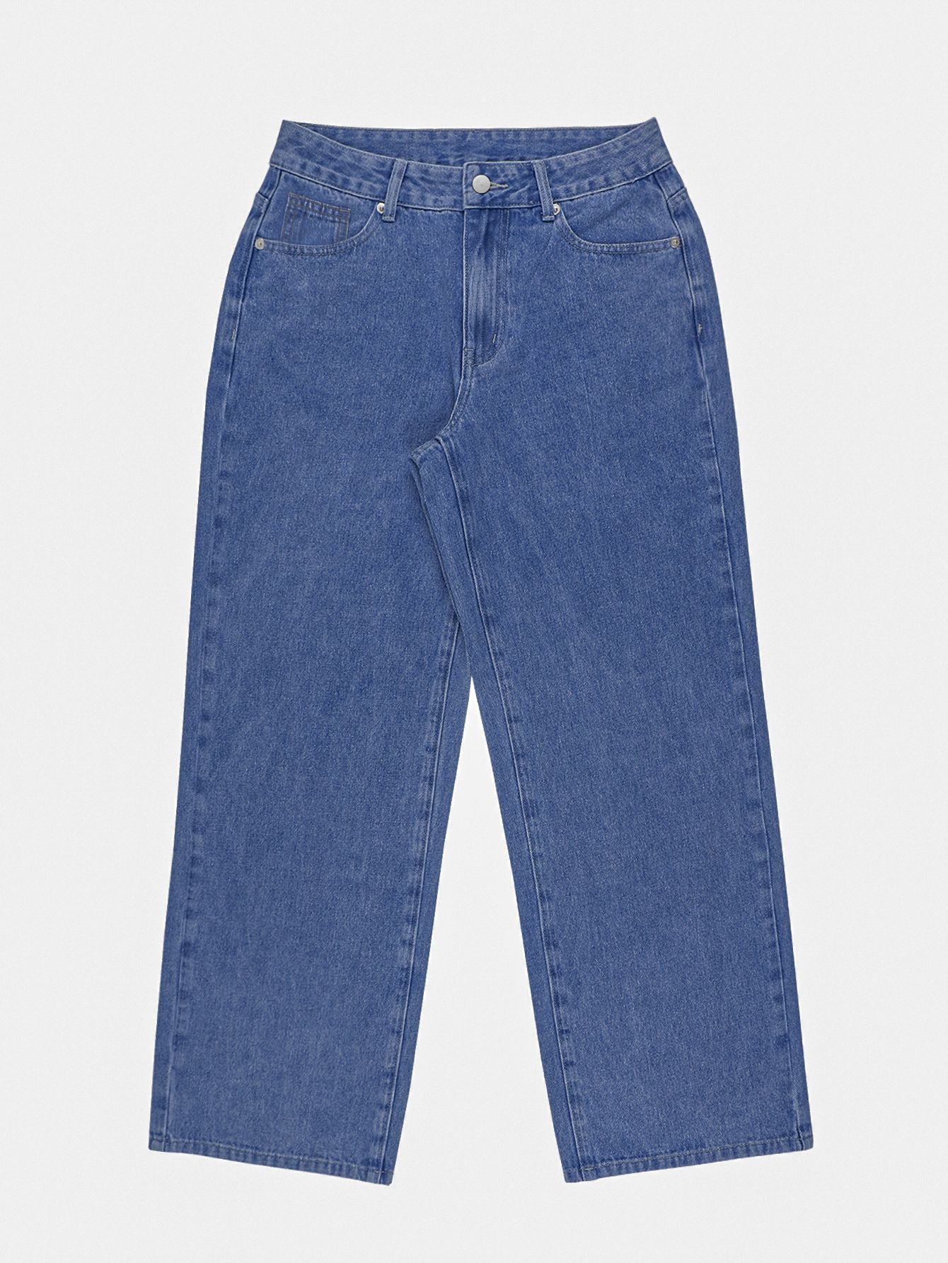 ​​Women's High Waist Loose Fit Jeans With Bow Embroidery - Trendy Casual Denim Pants For Everyday Comfort​​_ecoleips.com