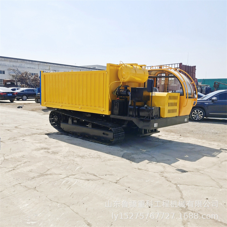 大承载履带运输车 高原土方工程搬运车 10吨履带车