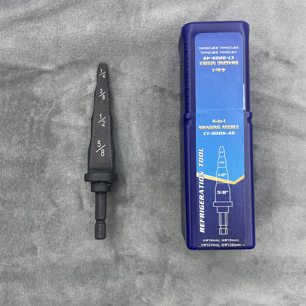 铜管胀管扩管器六角柄手电钻用英制公制扩管器 扩口器安装维修工