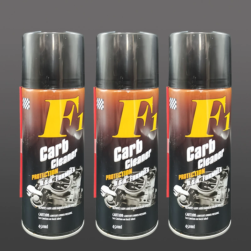 Очиститель карбюратора F1, очиститель дроссельной заслонки, средство для очистки механических деталей автомобилей и мотоциклов, очиститель карбюратора