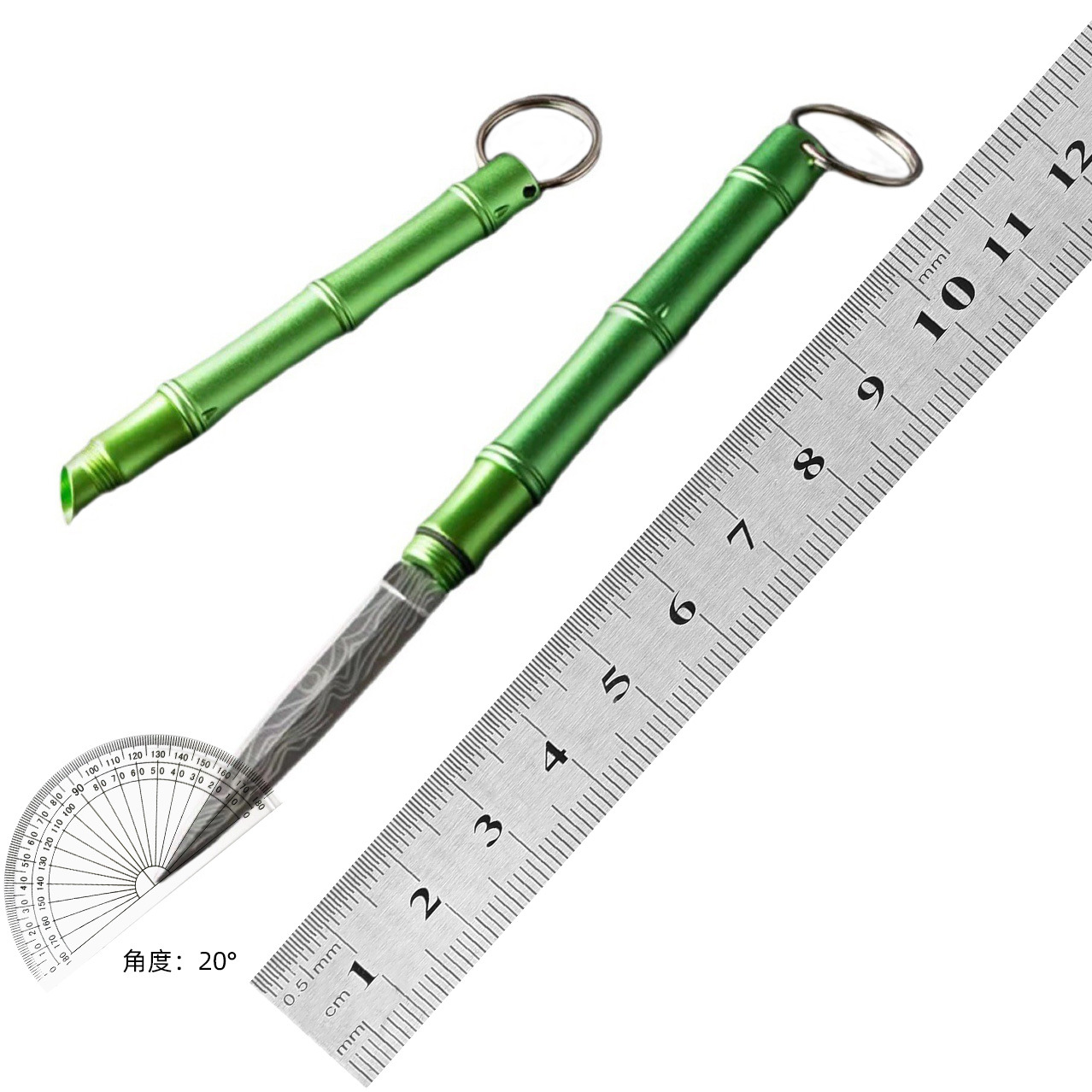 钥匙扣小菜刀迷你小刀礼品刀快递刀随身刀钥匙刀非折叠刀挂件配饰