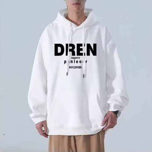 Men's Hooded Sweatshirt, Spring and Autumn Season, INS Hong Kong Style, Loose Fit, Trendy Brand, Letter Print, Versatile Jacket