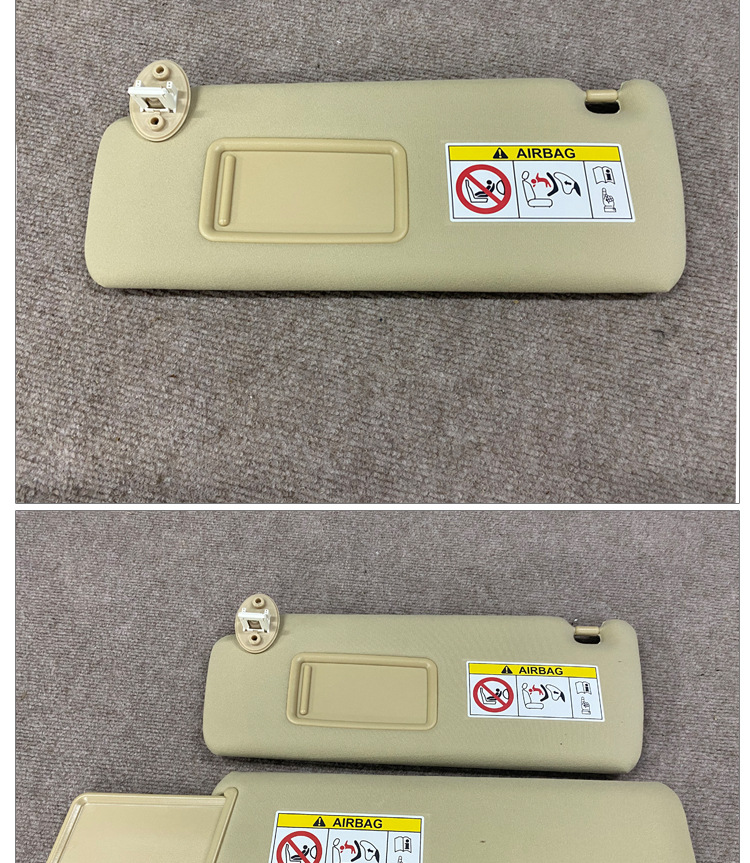 Suitable for Toyota bullying Prado 2700/4000/LC120 sun visor vanity mirror sun block front sun visor