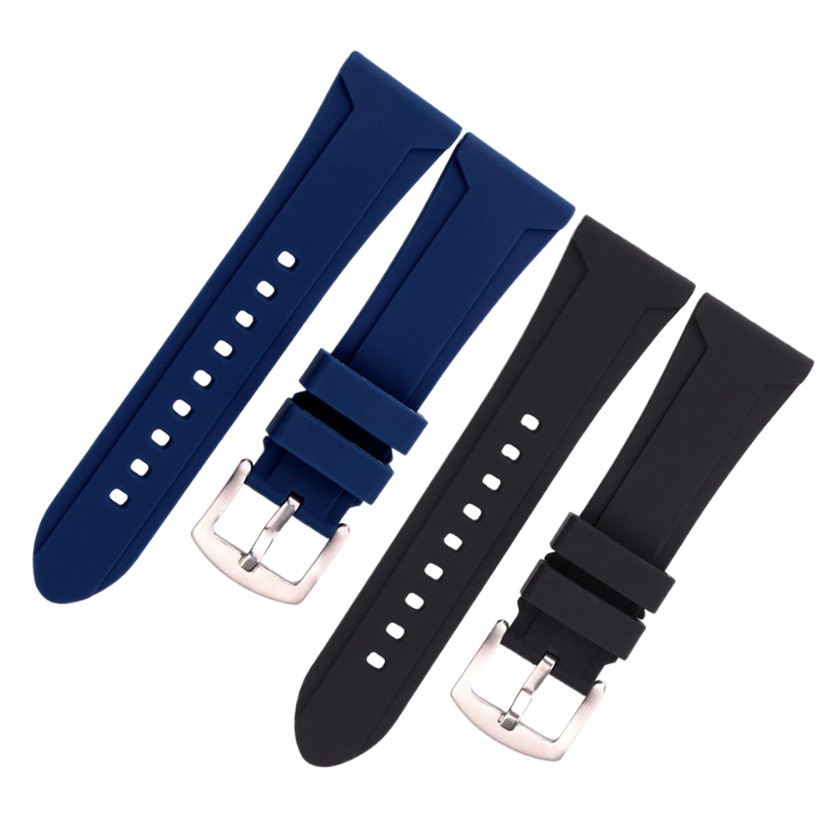 Adecuado para PAM grasa mar correa de reloj 222426mm correa de reloj de silicona universal impermeable reloj accesorios fábrica al por mayor