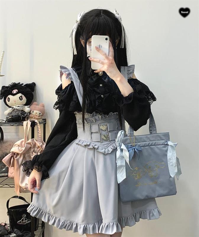 KittyBxllet***【恋爱铃】蕾丝花边双层镂空袖小心机蕾蕾系|undefined