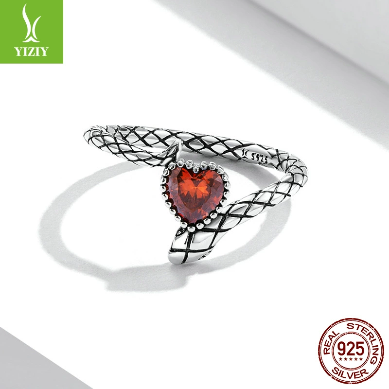 Genuine retro ring, silver 925 sample