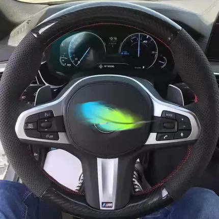 Чехол на руль ручной прошивки, подходит для Peugeot 308/5008/4008/2008/307/408/301/508