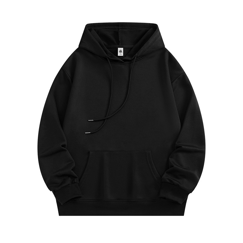 Primavera y otoño delgada de hombro en blanco de manga larga ropa de trabajo camiseta publicitaria con sombrero suéter logotipo impreso personalizado bordado