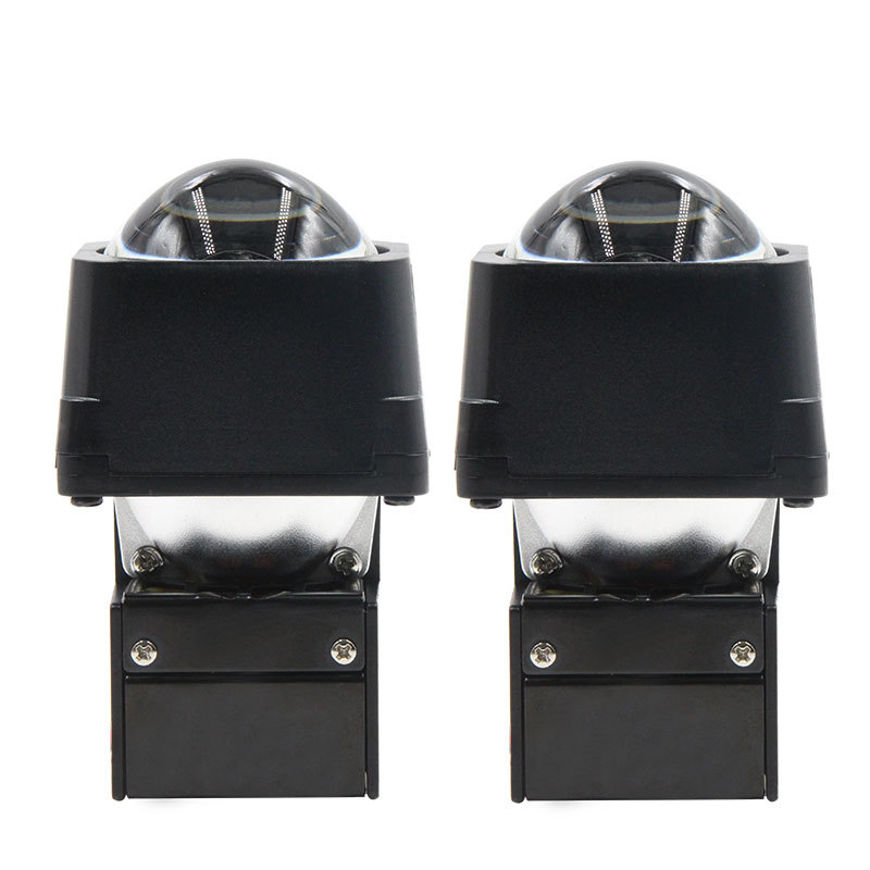 Nuevo módulo de matriz M1, luz láser LED de haz alto y bajo, lente de luz dual para automóvil, módulo universal de 1.5 pulgadas