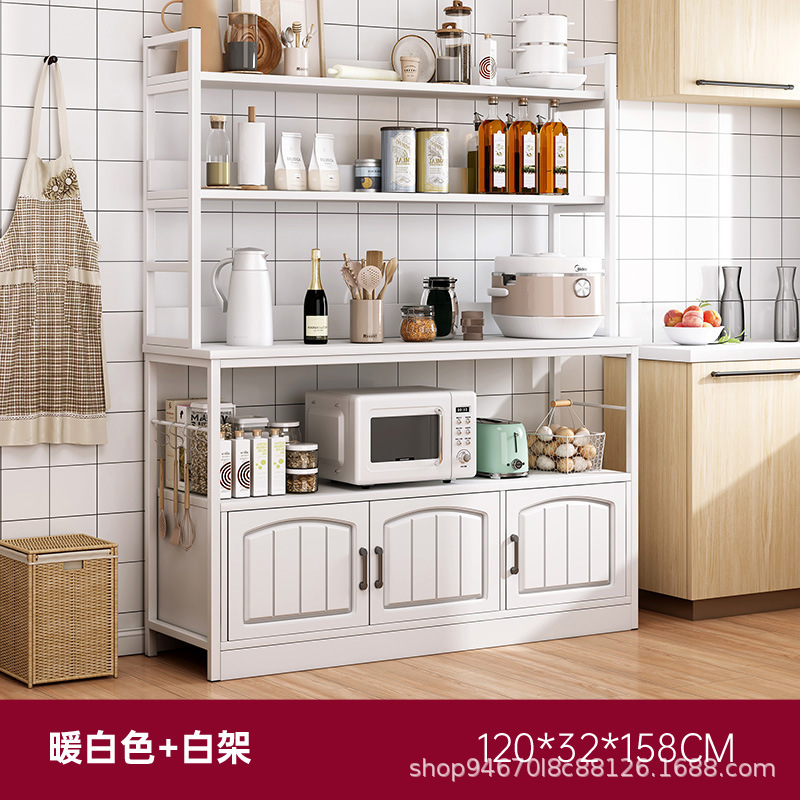 [높이 3 문] 따뜻한 흰색 + 흰색 프레임 120
