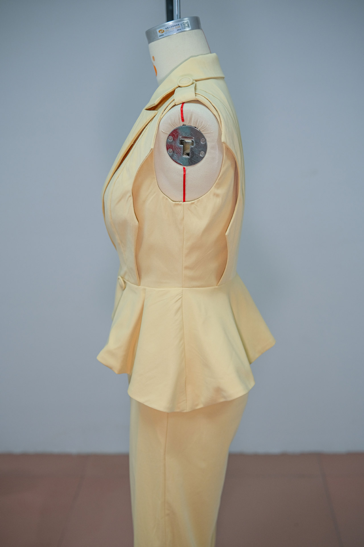 Women's Summer Fashion V Neck Button Up Ruffled Wide Leg Pants Set Solid Color American Style_ecoleips.com