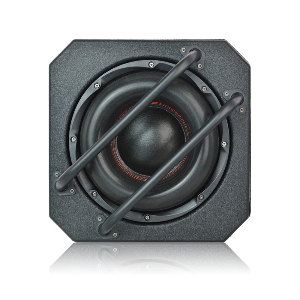Factory wholesale car audio modified high-power 1200W square 12V active overweight 10 inch car subwoofer
