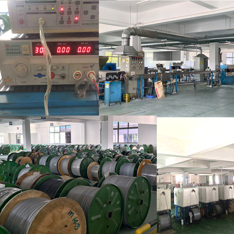 Mineral insulated MI armored heating cable, corrosion-resistant electric heat tracing belt, armored 