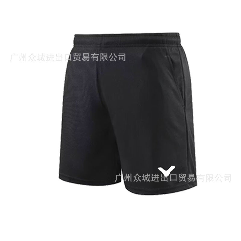 勝利タイプの夏バドミントンパンツ男女同タイプの速乾児童タイプの試合服の通気吸汗訓練服の印字|undefined