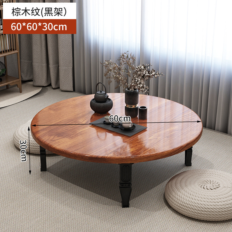 炕桌 折叠家用榻榻米 吃饭小桌子 卧室飘窗客厅小茶桌 农村简易|undefined