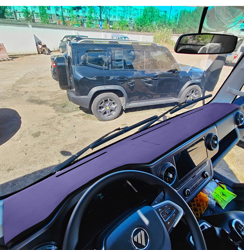 Foton dashboard mat, light-blocking mat for Foton O'MARK S1/S3, Zhilan, Zhiying, Aoling, CTS, Express, New Express