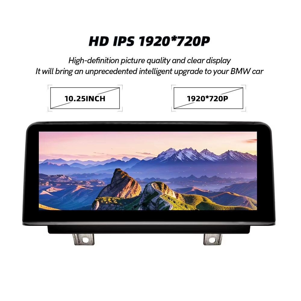 Suitable for BMW X3X4 F25F26 2013-2017 10.25'' car-mounted large-screen navigation central control screen
