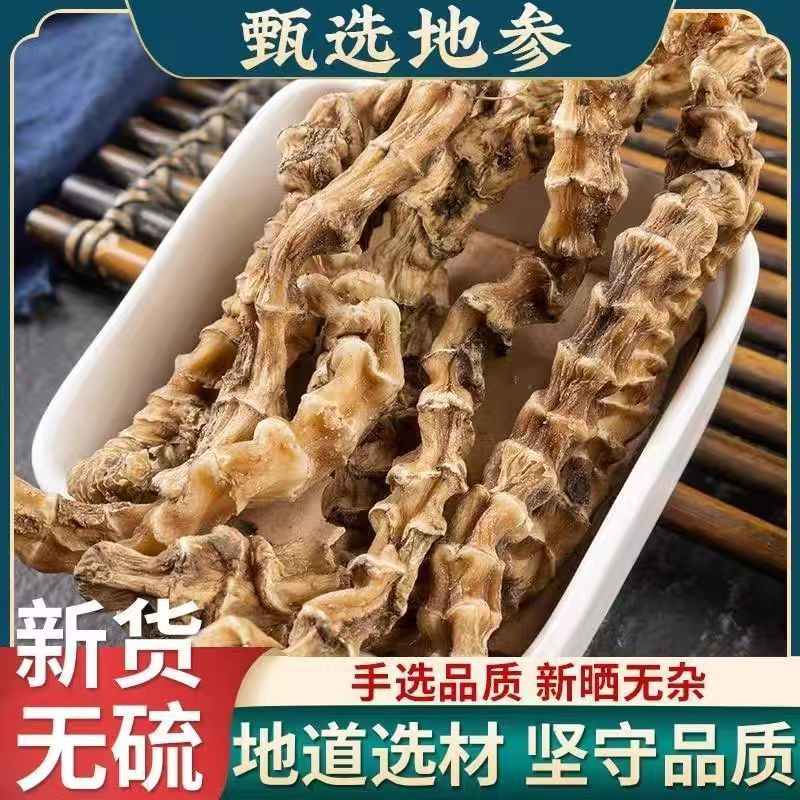 地参 粗条虫草参地蚕子顶天柱地蚕子竹节参泽兰根九节参 支持药检