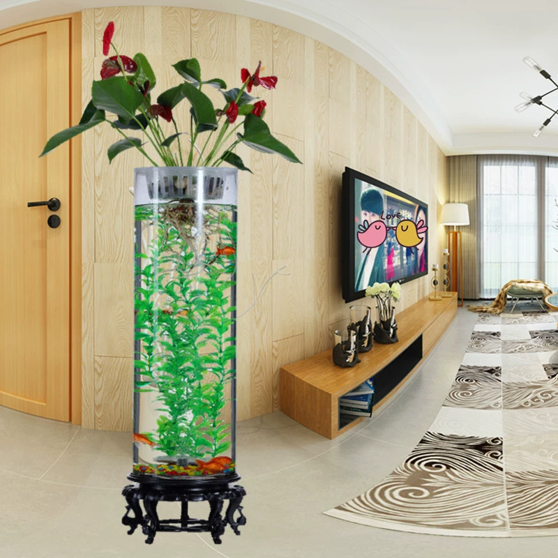 Легкий и роскошный аквариум гостиная небольшой бытовой шкаф для телевизора