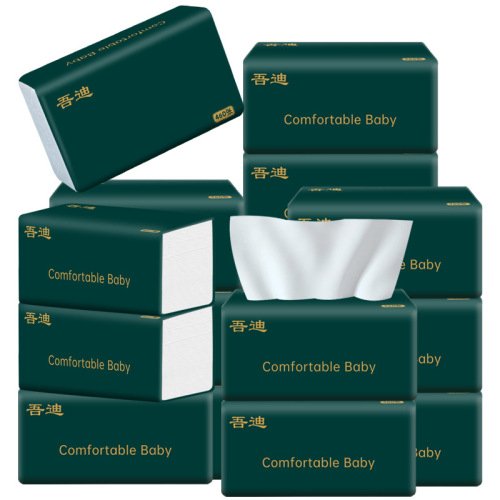 Wudi large bag of tissue paper 20 packs whole box affordable 460 sheets of household paper towels wholesale napkins facial tissue paper towels on behalf of