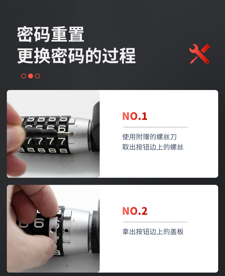 Car Steering Wheel Lock, Anti-Theft Password Lock, Car U-Shaped Hook Lock, Adjustable Telescopic Self-Defense Safety Double Hook Lock