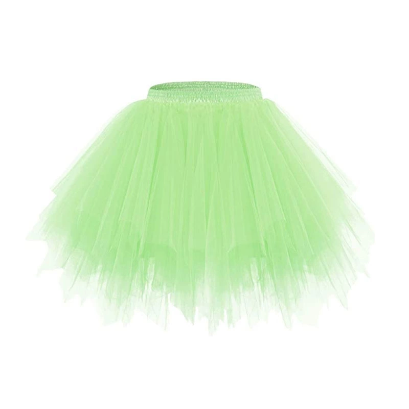 European and American candy color multi -color skirt supports half -body puff lining skirt photo studio wedding photography diamond -shaped color skirt