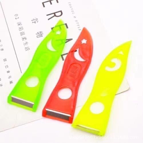 Cuchillo de pescado pequeño, cuchillo de pelar, cuchillo de melón, cuchillo de pelar antiguo, cuchillo de fruta, cuchillo de papa, pelador de plástico, piel de papa